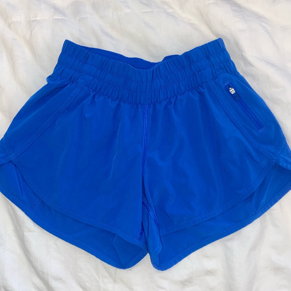 🌊OCEAN BLUE 🌊 discontinued Lululemon tracker shorts